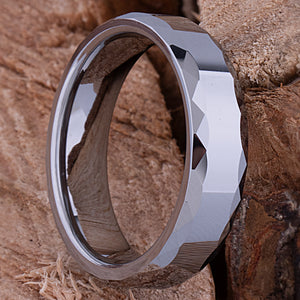 Tungsten Mens Wedding Ring 6mm - TCR041 traditional engagement or anniversary ring for husband Steven G Designs Ltd