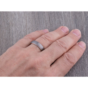 Tungsten Ring with Rose Gold - 6mm Width - TCR188