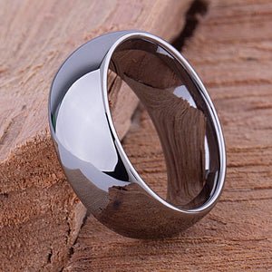 Tungsten Wedding Band High Polished 9mm - TCR058 traditional men’s engagement or wedding band or promise ring for him