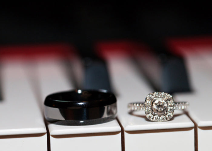 Why Are Black Tungsten and Ceramic Wedding Bands So Popular?