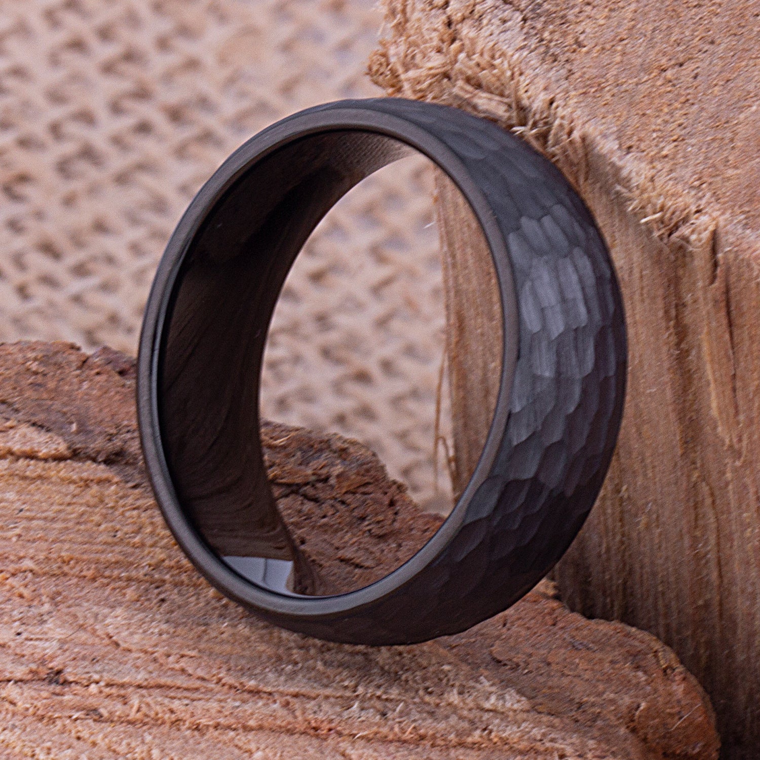 Men's Black Tungsten Wedding Rings - Strong and Comfortable
