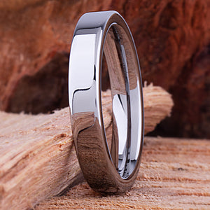 Tungsten Unisex Ring 4mm - TCR113 traditional men’s wedding or engagement ring or anniversary band for husband