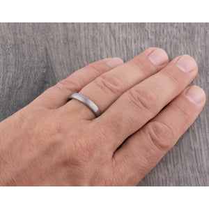 Tungsten Wedding Ring Unisex - 4mm Width - TCR168