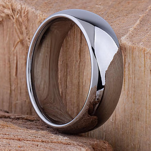 Tungsten Unisex Style Ring 8mm- TCR010 traditional engagement or anniversary ring Steven G Designs Ltd